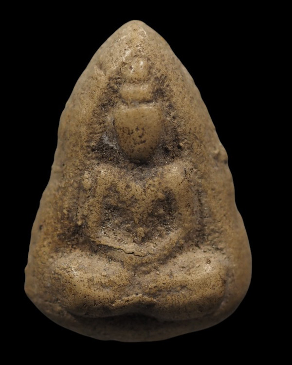 พระเนื้อผงพิมพ์กลีบบัว เจ้าคุณสุนทรสมาจารย์ (พรหม) วัดกัลยาณมิตร กทม.ปี 2478 ท่านเป็นพระเกจิย์เก่งเก - 5