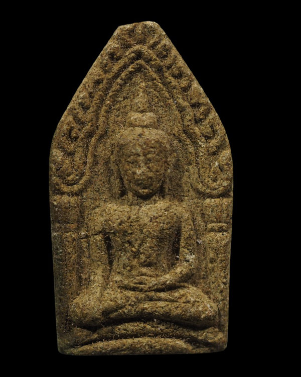 พระขุนแผนหลวงพ่อแช่ม สุ นะ โม โล หลวงพ่อแช่ม วัดดอนยายหอม เนื้อผงเก่า **สภาพผ่านการใช้  - 2