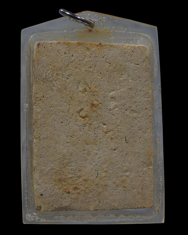 พระสมเด็จพิมพ์ใหญ่ ขาโต๊ะ เนื้อผง พิมพ์โบราณ พระเก่า เลี่ยมโบราณ ไม่ทราบที่ - 3