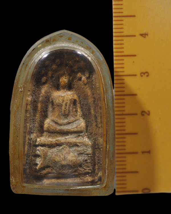 พระสมเด็จเนื้อผงพิมพ์ปรกโพธิ์ ขี่ปลา หลวงปู่หวล วัดพิกุล ผงวิเศษ,ผงพุทธคุณผสมผงยันต์เกราะเพชรหลวงพ่อ - 4