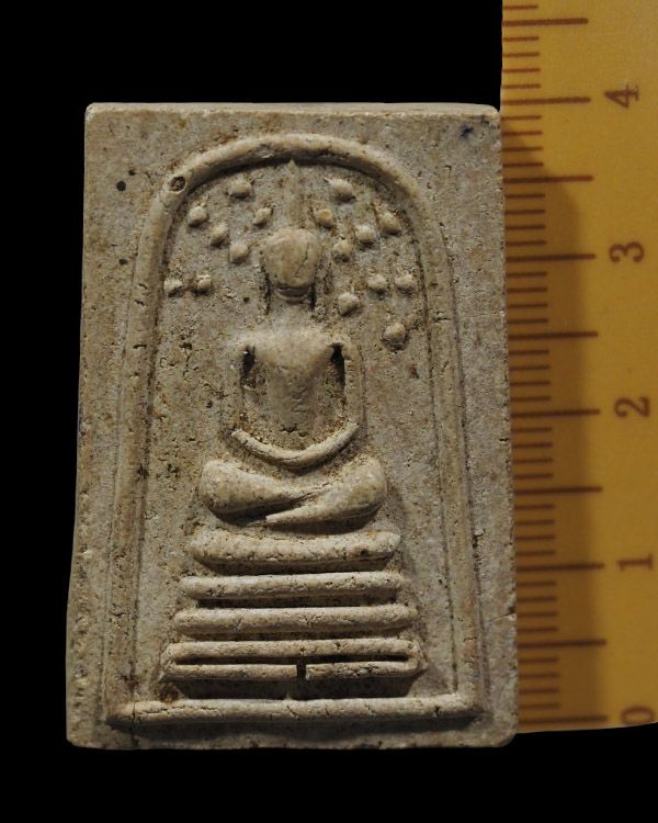 สมเด็จพิมพ์ฐาน 3 ชั้น ปรกโพธิ์พิมพ์ใหญ่ หลังรูปเหมือน พระครูลมูล (ส.พัฒนกิจ) วัดเสด็จ จ. ปทุมธานี ตะ - 4