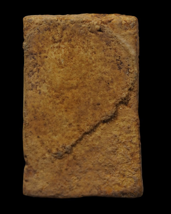 พระสมเด็จ พิมพ์เศียรกลม ฐานหมอน พิมพ์เล็ก หลวงปู่หิน วัดระฆังฯ ( คณะ ๗) กรุงเทพฯ ปี 2500  หลวงปู่หิน - 3