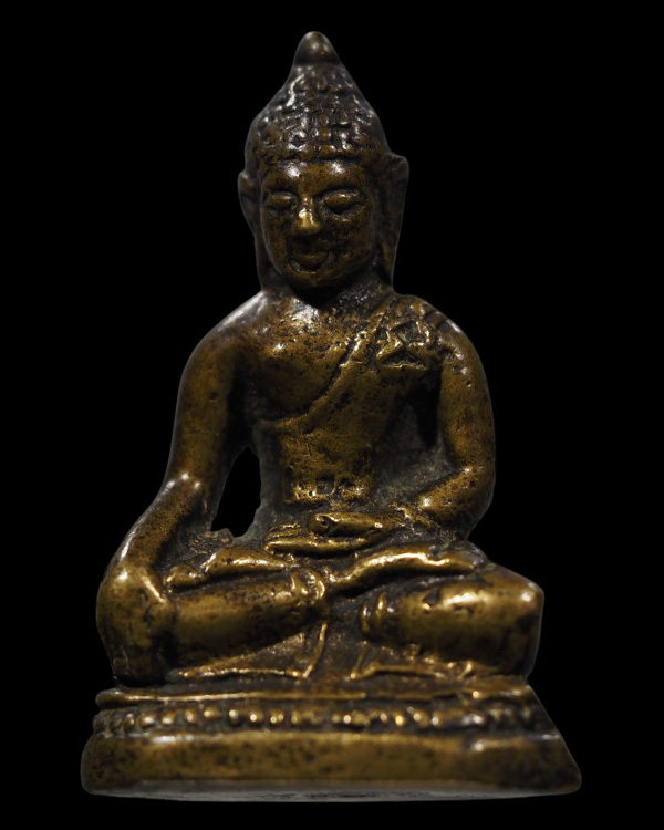 พระหลอลอยองค์พิมพ์เชียงแสน เนื้อทองผสม พิมพ์ใหญ่ พระหล่อเก่ามาก พระองค์ใหญ่หน่อย แต่่่่่่่่่พิมพ์ให - 2