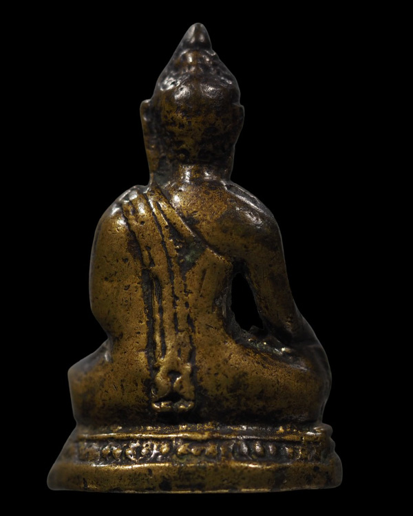 พระหลอลอยองค์พิมพ์เชียงแสน เนื้อทองผสม พิมพ์ใหญ่ พระหล่อเก่ามาก พระองค์ใหญ่หน่อย แต่่่่่่่่่พิมพ์ให - 3