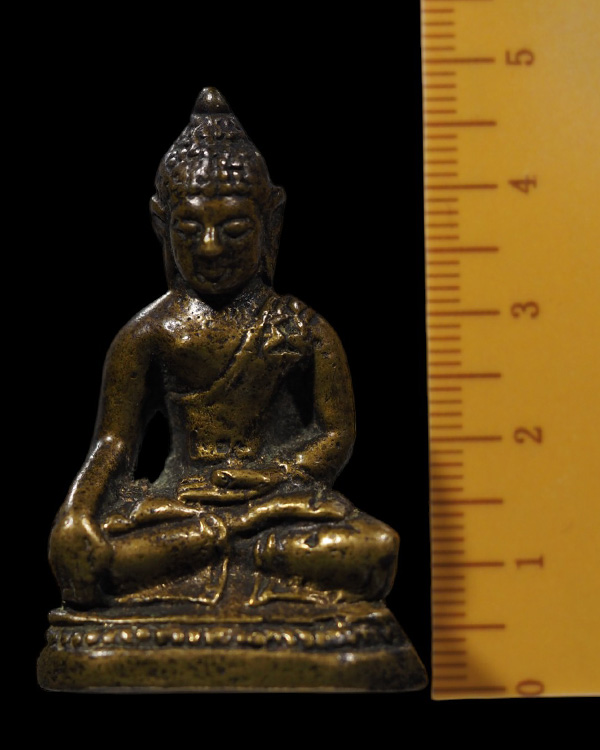 พระหลอลอยองค์พิมพ์เชียงแสน เนื้อทองผสม พิมพ์ใหญ่ พระหล่อเก่ามาก พระองค์ใหญ่หน่อย แต่่่่่่่่่พิมพ์ให - 4