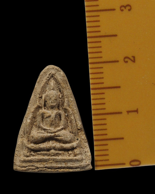 พระผงพิมพ์ชินราช พิมพ์เล็บมือ พิมพ์เล็ก เนื้อผงพุทธคุณ(หายาก) หลวงพ่อกล้าย วัดหงส์รัตนาราม บางกอกใหญ - 4