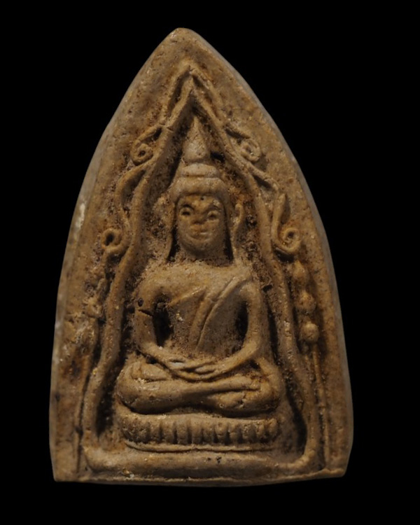 พระผงพิมพ์ชินราช พิมพ์เล็ก เนื้อผงพุทธคุณ(หายาก) หลวงพ่อกล้าย วัดหงส์รัตนาราม บางกอกใหญ่ ธนบุรี (กร - 2