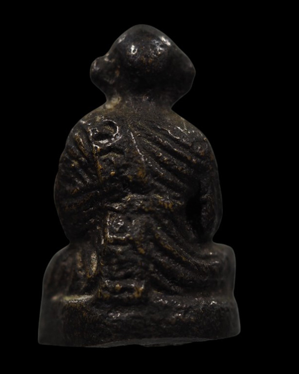 รูปหล่อโบราณรุ่นแรก หลวงพ่อชม วัดดอนกอก จ.เพชรบุรี สภาพสวย หายากมาก - 3