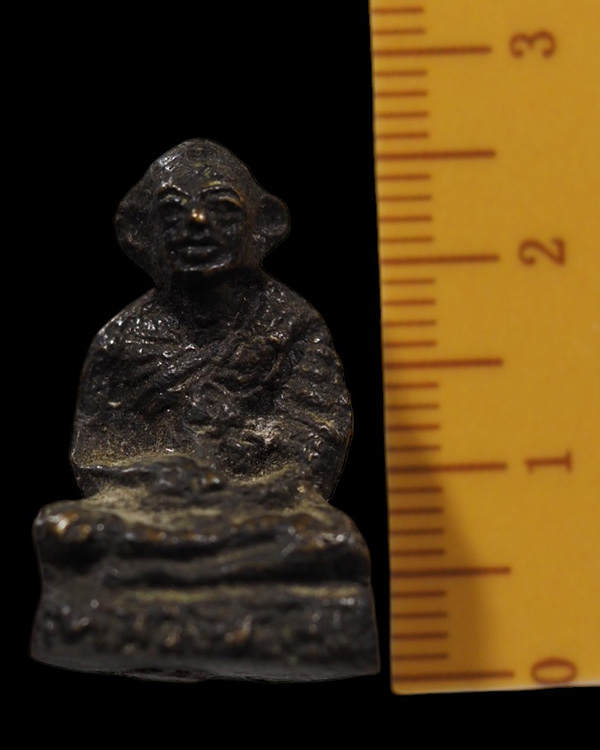 รูปหล่อโบราณรุ่นแรก หลวงพ่อชม วัดดอนกอก จ.เพชรบุรี สภาพสวย หายากมาก - 4