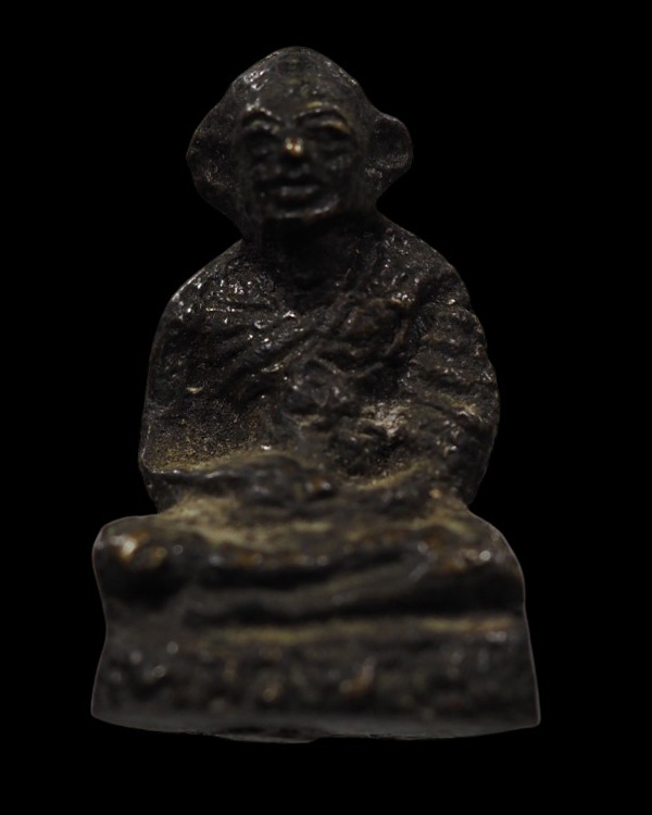 รูปหล่อโบราณรุ่นแรก หลวงพ่อชม วัดดอนกอก  จ.เพชรบุรี สภาพสวย  หายากมาก  - 5