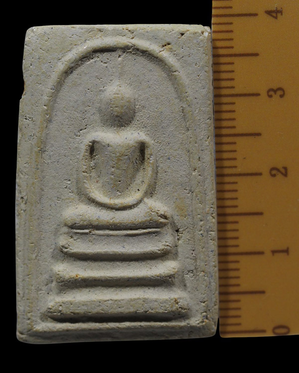 พระผงพิมพ์ฐาน 3 ชั้น วัดประสาทบุญญาวาส กรุงเทพฯ พิธีใหญ่ ปี ๒๕๐๖ มวลสารผสมผงวัดระฆัง และสมเด็จบางขุน - 4