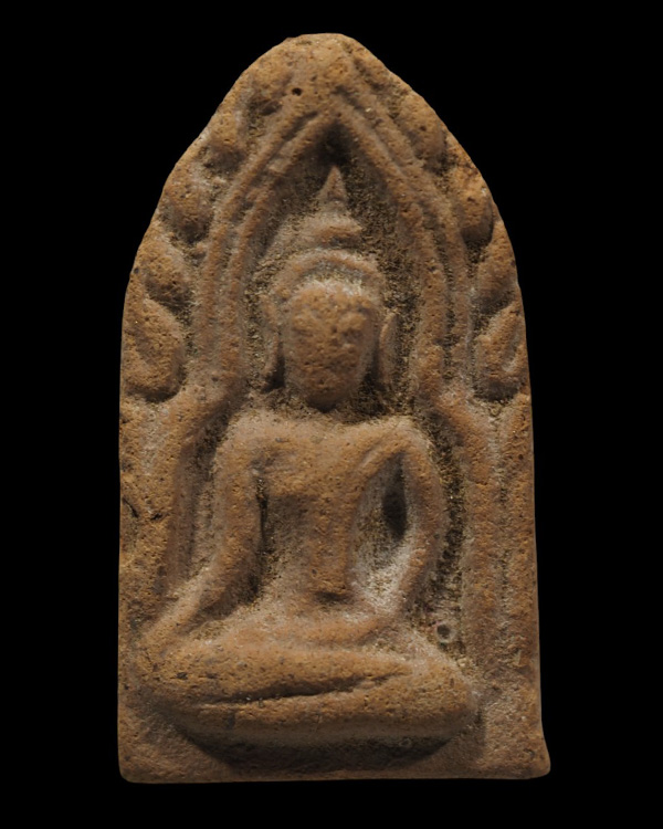 พระเนื้อดินพิมพ์ขุนแผน พิมพ์เล็ก (หายาก) หลวงพ่อปลัดทวี วัดบ้านกร่าง พ.ศ.2492 หลวงพ่อมุ่ย, อ.นำ ,หลว - 2