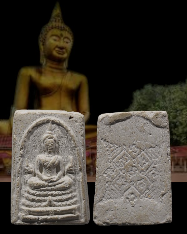 พระสมเด็จพระมหาทิม วัดเทวะประสาท จ.พิจิตร ผสมผงเก่่า บางขุนพรหม ว่ากันว่าพระสมเด็จของท่านเสกตามแนว - 1