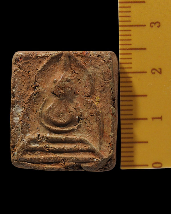 พระเนื้อดิน หลวงพ่อโต วัดโพธิ์ศรีเจริญ อ.ศรีประจันต์ สุพรรณบุรี สร้างประมาณปี 2485 เนื้อดินเก่าจัดสว - 4