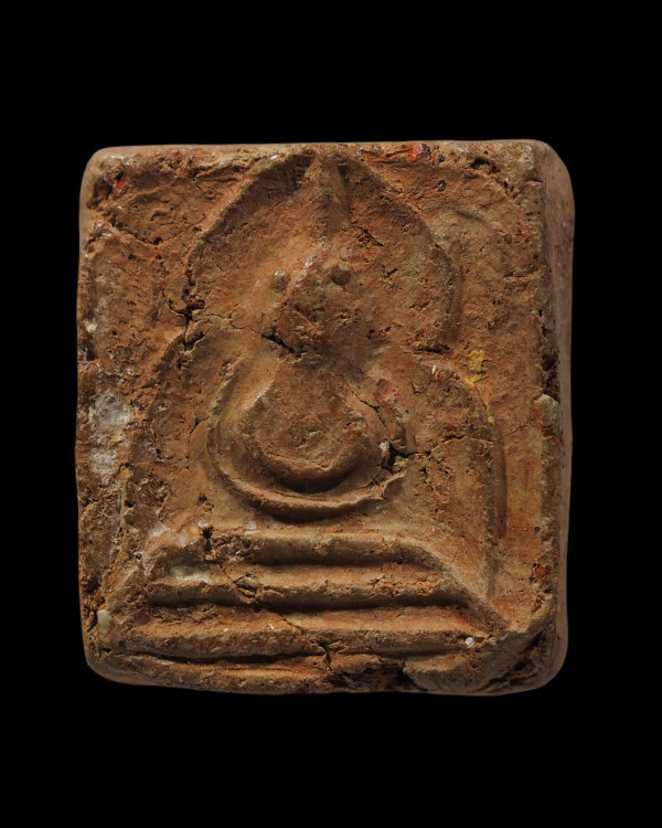 พระเนื้อดิน หลวงพ่อโต วัดโพธิ์ศรีเจริญ อ.ศรีประจันต์ สุพรรณบุรี สร้างประมาณปี 2485 เนื้อดินเก่าจัดสว - 5