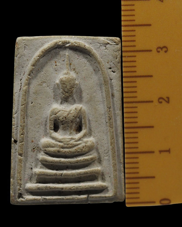 สมเด็จพิมพ์สังฆฏิ วัดประสาทบุญญาวาส กรุงเทพฯ ปี ๒๕๐๖ มวลสารผสมผงวัดระฆัง และสมเด็จบางขุนพรหม - 4