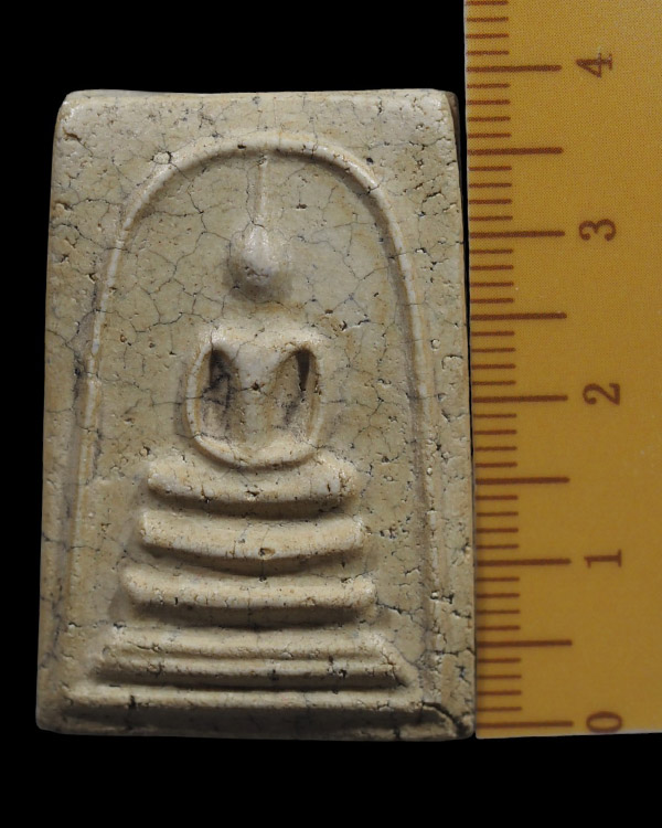 พระสมเด็จพิมพ์พระประธาน หลวงปู่นาค วัดระฆังโฆสิตาราม กรุงเทพฯ มวลสารผสมผงเก่า สร้างประมาณยุค ปี 2495 - 4