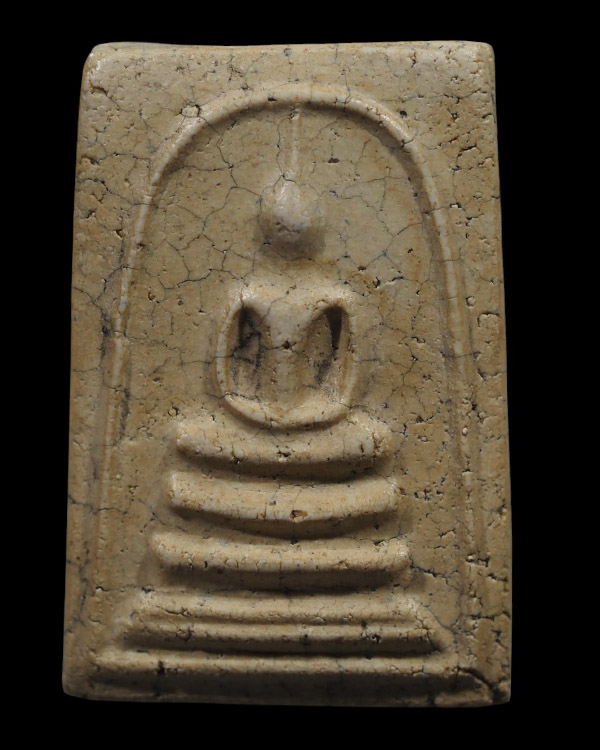 พระสมเด็จพิมพ์พระประธาน หลวงปู่นาค วัดระฆังโฆสิตาราม กรุงเทพฯ มวลสารผสมผงเก่า สร้างประมาณยุค ปี 2495 - 5