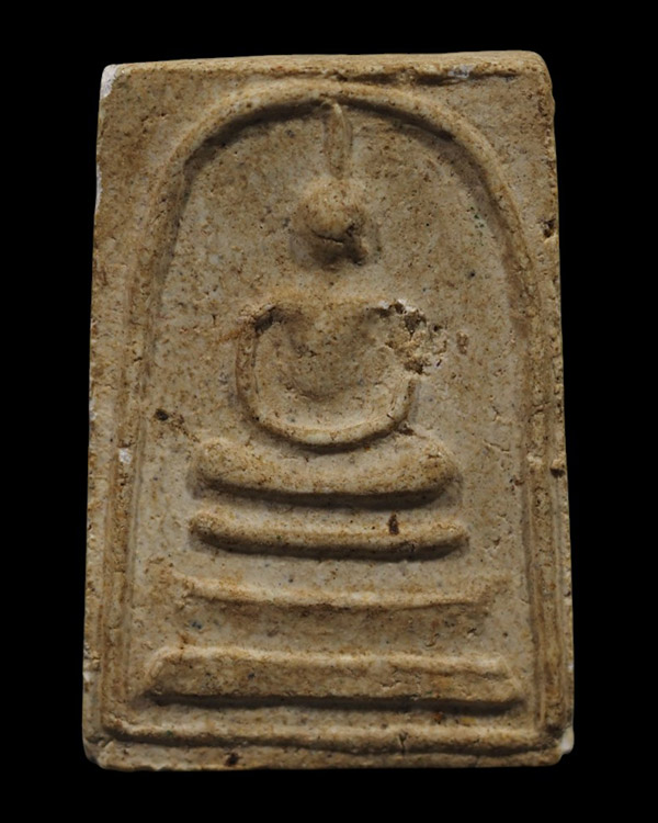 พระสมเด็จพิมพ์ฐาน 3 ชั้น ผสมผงเก่าบางขุนพรหม อาจารย์เชื้อ วัดสะพานสูง กรุงเทพฯ ปี ๒๕๐๗ ชุดพิเศษ อธิฐ - 5