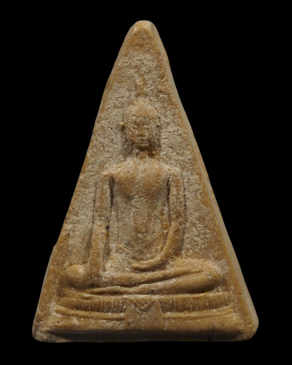 พระผงหลวงพ่อโต วิหารลอย รุ่นแรก(พิมพ์ใหญ่) วัดกงไกรลาศ  พระเก่าหายาก - 2