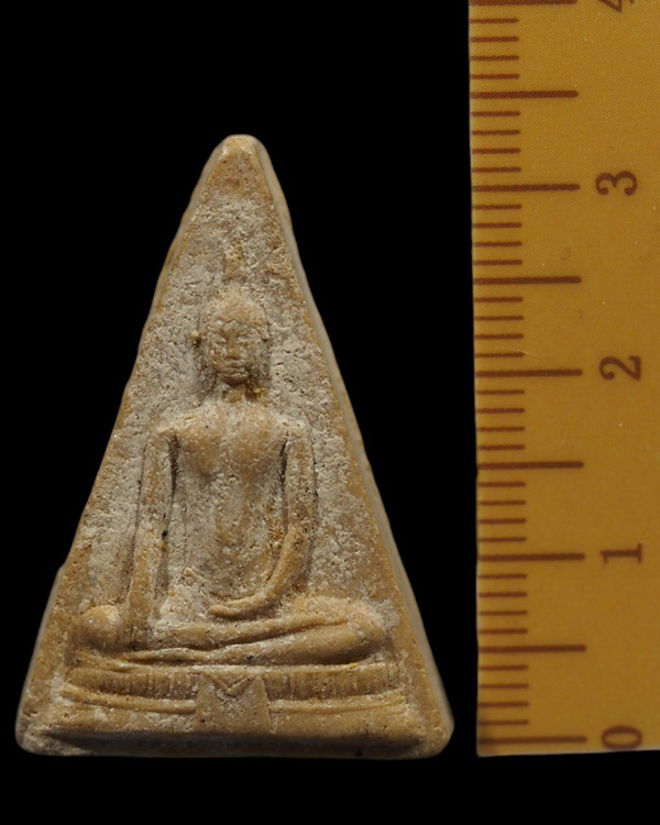 พระผงหลวงพ่อโต วิหารลอย รุ่นแรก(พิมพ์ใหญ่) วัดกงไกรลาศ  พระเก่าหายาก - 4