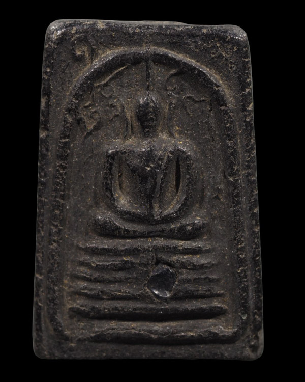 พระสมเด็จ พิมพ์ใหญ่ หลังยันต์ พระครูรอด กรุวัดขวิด นนทบุรี เกจิเก่ารุ่นก่อน ปี 2500 พระอธิการรอด วัด - 2