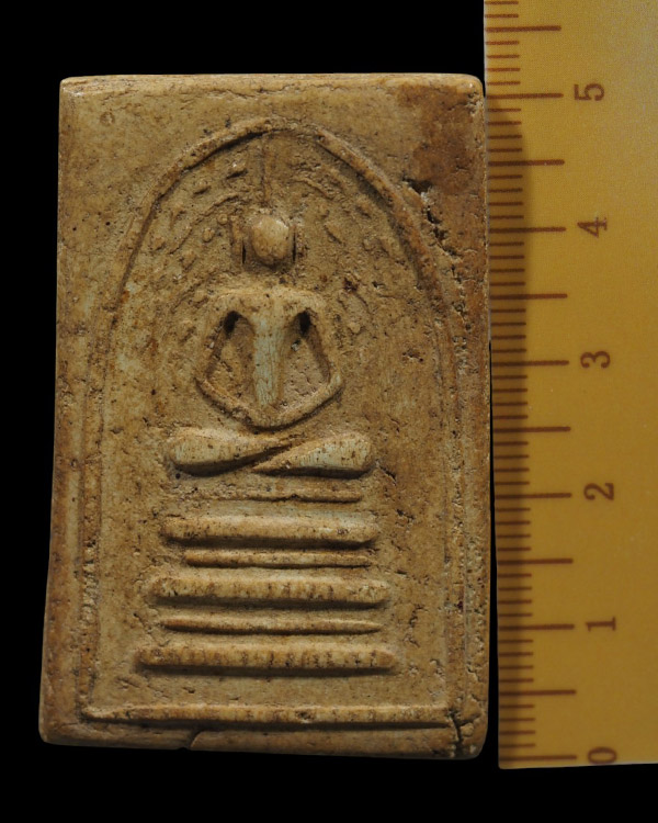 พระสมเด็จพิมพ์ปรกโพธิ์ฐานแซมพิมพ์ใหญ่ หลวงปู่นาค วัดระฆังโฆสิตาราม กรุงเทพฯ มวลสารผสมผงเก่า สร้างปร - 4