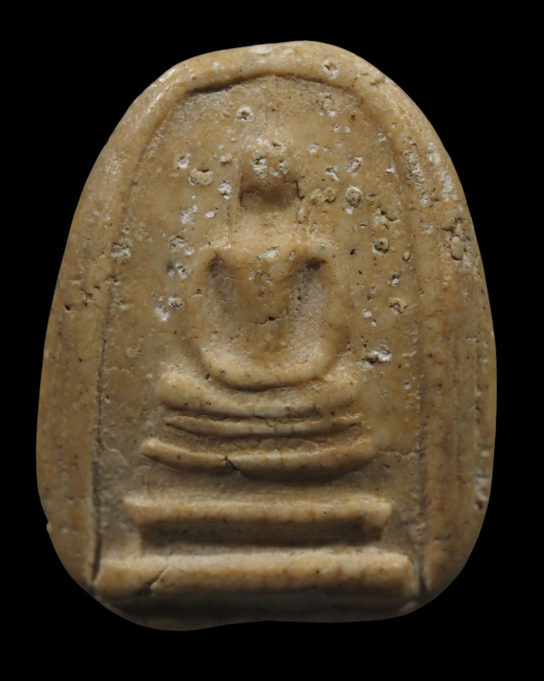 พระสมเด็จพิมพ์หูติ่ง ฐานขาโต๊ะ หลังเบี้ย(หายาก)หลวงปู่นาค วัดระฆังโฆสิตาราม กรุงเทพฯ มวลสารผสมผงเก่า - 2