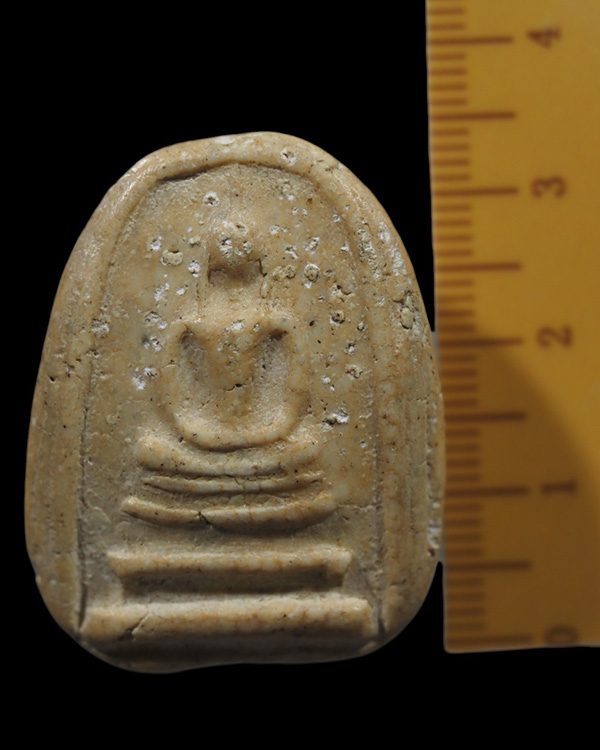 พระสมเด็จพิมพ์หูติ่ง ฐานขาโต๊ะ หลังเบี้ย(หายาก)หลวงปู่นาค วัดระฆังโฆสิตาราม กรุงเทพฯ มวลสารผสมผงเก่า - 4