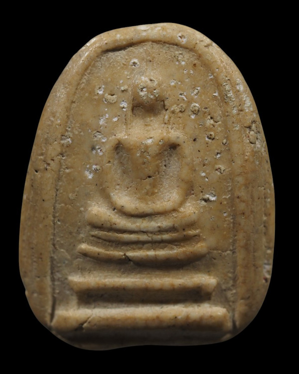 พระสมเด็จพิมพ์หูติ่ง ฐานขาโต๊ะ หลังเบี้ย(หายาก)หลวงปู่นาค วัดระฆังโฆสิตาราม กรุงเทพฯ มวลสารผสมผงเก่า - 5