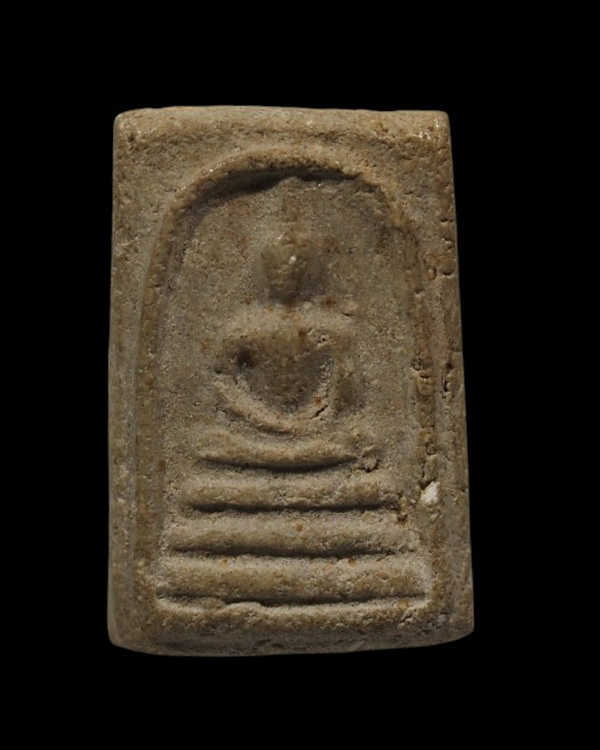 พระผงพิมพ์คะแนนเนื้อเทา วัดประสาทบุญญาวาส กรุงเทพฯ พิธีใหญ่ ปี ๒๕๐๖ มวลสารผสมผงวัดระฆัง และสมเด็จบาง - 5