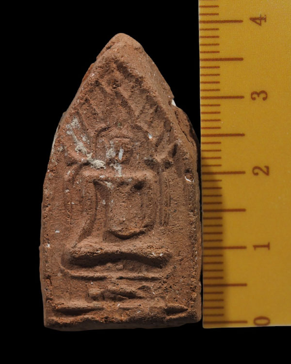 พระพิมพ์ขุนแผน พรายกุมาร หลังยันต์ หลวงพ่อเนตร วัดใหม่หนองคต จ.อยุธยา สร้างปี 2478 เนื้อดินผสมผง สภา - 4