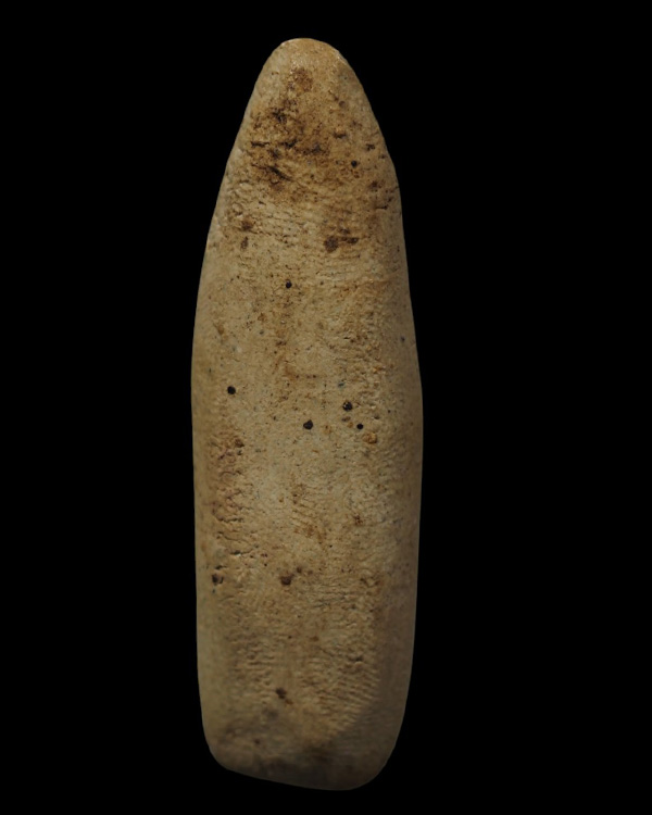 พระลีลาเม็ดขนุน พิมพ์ประทานพร เนื้อผง พระเก่า เนื้อจัด พิมพ์โบราณ ไม่ทราบที่ เนื้อหาเก่าเจ้าของเดิ - 3