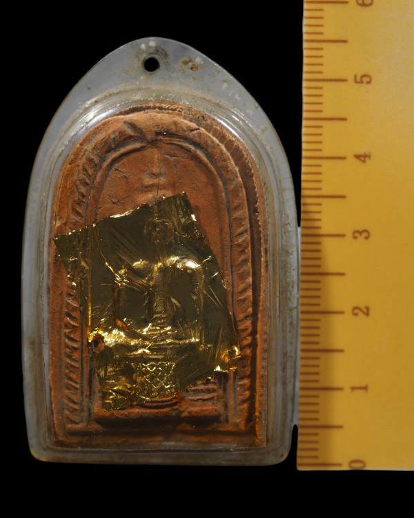 พระเนื้อดินพิมพ์ใหญ่หลวงพ่อเณร ยุคต้น หลวงตาจวน ฐิติโก วัดไก่เตี้ย อ.ศรีประจันต์ สุพรรณบุรี *** องค - 4