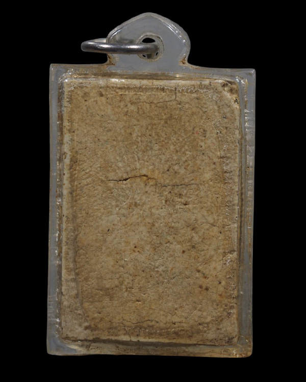 พระเนื้อผงพิมพ์พระพุทธเจ้าทรงครุฑ ล้อพิมพ์หลวงพ่อปาน วัดบางนมโค พระเก่าไม่ทราบที่ เจ้าของเดิมเคยเล - 3