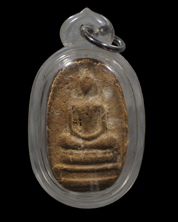 พระสมเด็จพิมพ์ขอบกระดง  (หายากมาก) รุ่นแรก หลวงพ่อบุญเทียม วัดลาดหลุมแก้ว จ.ปทุมธานี ปี 2521 หลังปั๊ - 5