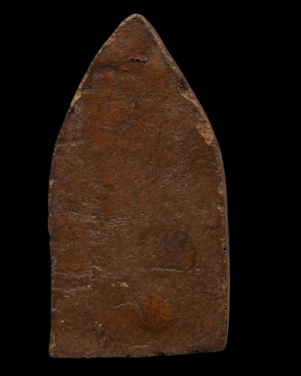 พระขุนแผนเนื้อดิน พิมพ์ใหญ่ พระเก่าสวย ไม่ทราบที่ - 3