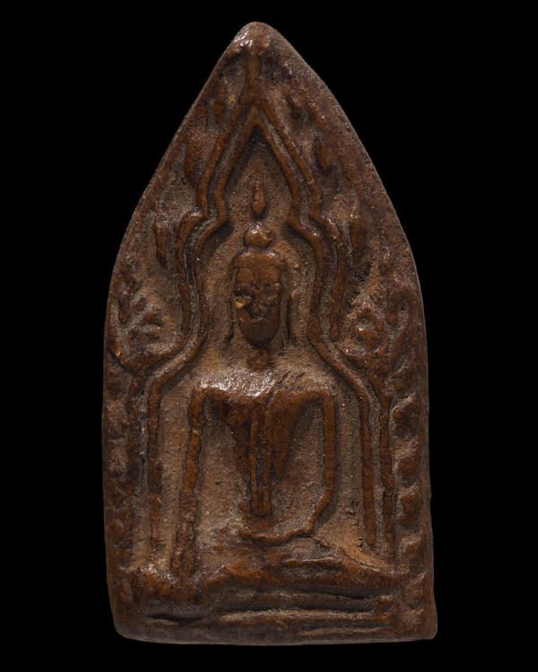 พระขุนแผนเนื้อดิน พิมพ์ใหญ่ พระเก่าสวย ไม่ทราบที่ - 5