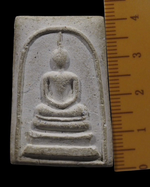 พระสมเด็จพิมพ์ฐาน3 ชั้น วัดประสาทบุญญาวาส กรุงเทพฯ ปี ๒๕๐๖ มวลสารผสมผงวัดระฆัง และสมเด็จบางขุนพรหม   - 4