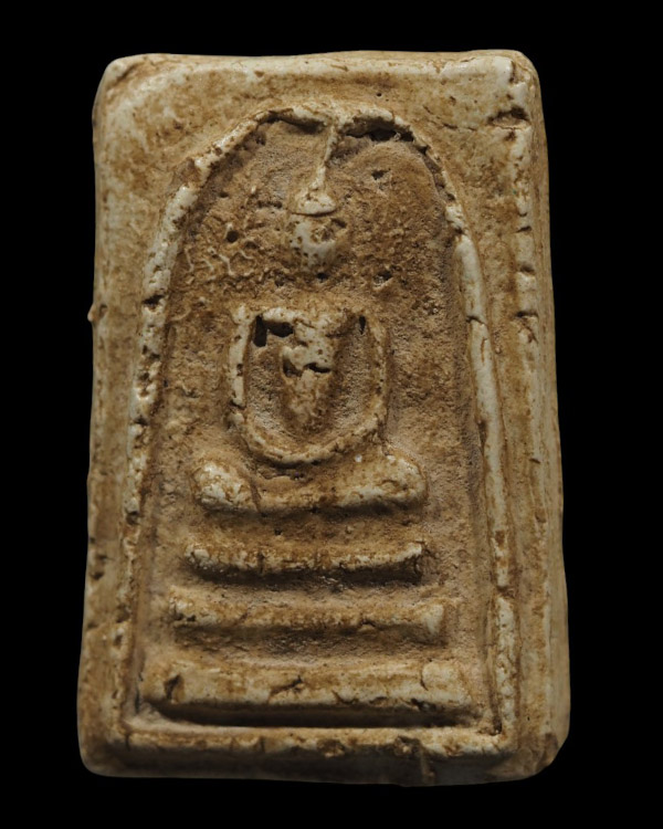 พระสมเด็จพิมพ์ฐาน 3 ชั้น เนื้อผงวัดระฆังล้วน ปลุกเสกพิธีอินโดจีน วัดสุทัศน์ หลวงพ่อสุพจน์ ปี ๒๔๘๔  ห - 2