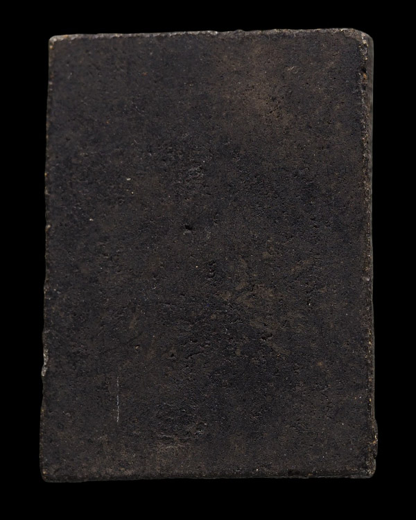 พระสมเด็จเนื้อดิน ยุคต้น พิมพ์นั่งหัวเสือ หลวงพ่อแง วัดเจริญสุขาราม (บางไผ่เตี้ย) ปี ๒๔๘๒ ศิษย์หลวงป - 3