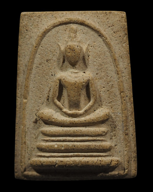 สมเด็จกรุต้นพิกุล พิมพ์ใหญ่  หลวงพ่อกวย วัดโฆษิตาราม หูบายศรี เนื้อผง กรุแตกปี 2509 จ.ชัยนาท   - 5