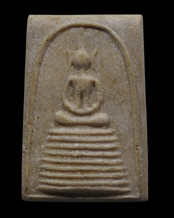 พระสมเด็จพิมพ์วัดเกศใชโย เนื้อผงน้ำมัน พระบ้านเก่าเก็บ ไม่ทราบที่ สภาพเดิมๆไม่ผ่านการใช้   ผิวพระยัง - 2