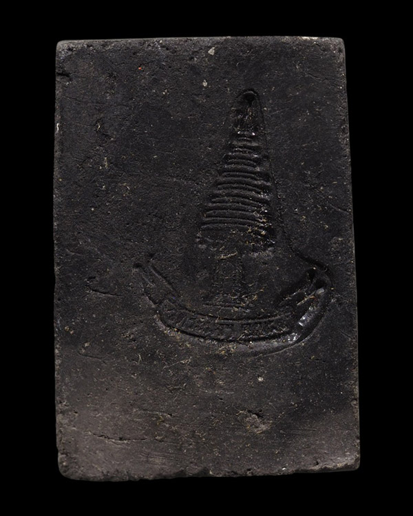 พระสมเด็จปรกโพธิ์ เจ้าคุณเที่ยง วัดระฆังฯ กรุงเทพฯ สร้างจากเนื้อดินหุ่นหรือดินไทย ที่เหลือจากพิธีการ - 3