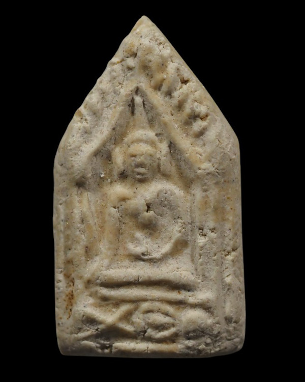 พระขุนแผน หลวงปู่เผือก วัดกิ่งแก้ว พิมพ์เล็กหลังยันต์สาริกา ปี 2496 - 2