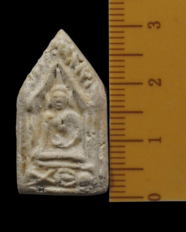 พระขุนแผน หลวงปู่เผือก วัดกิ่งแก้ว พิมพ์เล็กหลังยันต์สาริกา ปี 2496 - 4