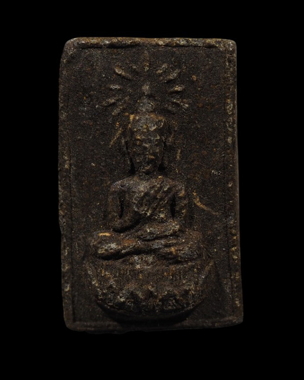 พระผงของขวัญ พิมพ์ประทานพร พระครูประกาศสมาธิคุณ วัดมหาธาตุ กทม. ปี 2506 เนื้อว่าน อาจารย์ทิม,หลวงปู่ - 2