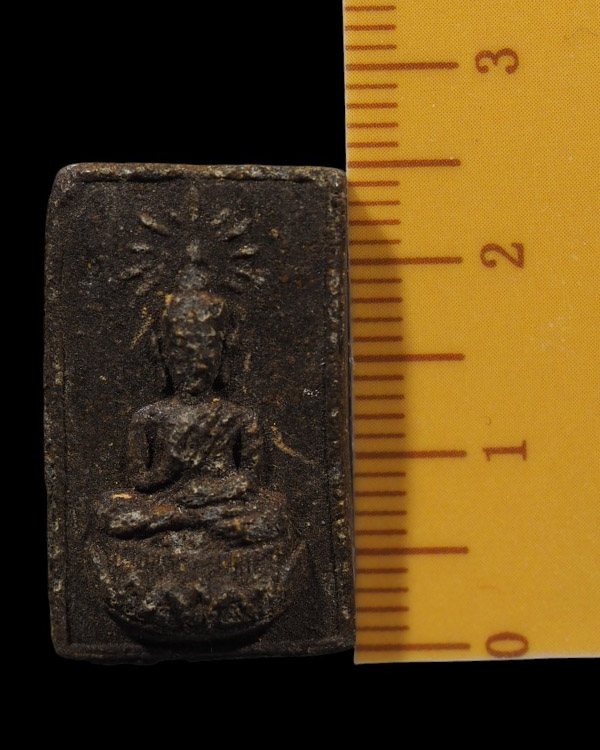 พระผงของขวัญ พิมพ์ประทานพร พระครูประกาศสมาธิคุณ วัดมหาธาตุ กทม. ปี 2506 เนื้อว่าน อาจารย์ทิม,หลวงปู่ - 4