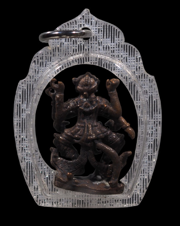 หนุมาน 8 กร หลวงพ่อแล วัดพระทรง เพชรบุรี คงกะพัน แคล้วคลาด โชคลาภ เมตตามหานิยม เป็นเยี่ยม องค์นี้ไม่ - 3