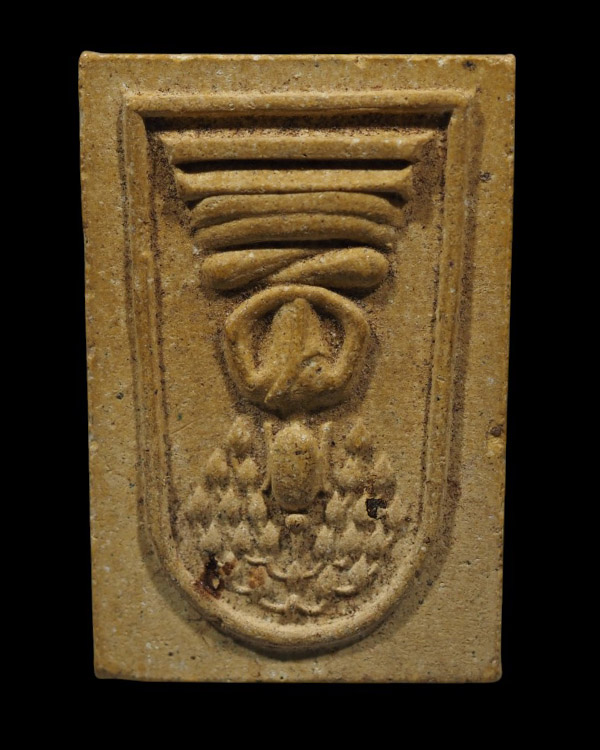 พระสมเด็จ ฟ้าฟื้น พิมพ์มเหศวร (ผสมผง พระเจ้า 500 ชาติ) วัดบางสะแกนอก เสาร์ ๕ ปี ๒๕๑๖ หลวงปู่โต๊ะ วัด - 3